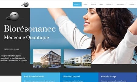Bioresonance medecine quantique site internet e-commerce réalisé par l'agence web crealys de montpellier dans l'Hérault