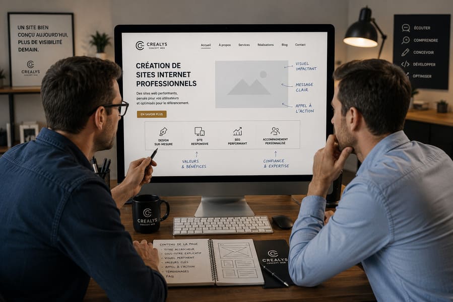 la visibilité d'un site web repose sur la qualité de sa structure, de ses contenus et de sa capacité à répondre clairement aux attentes