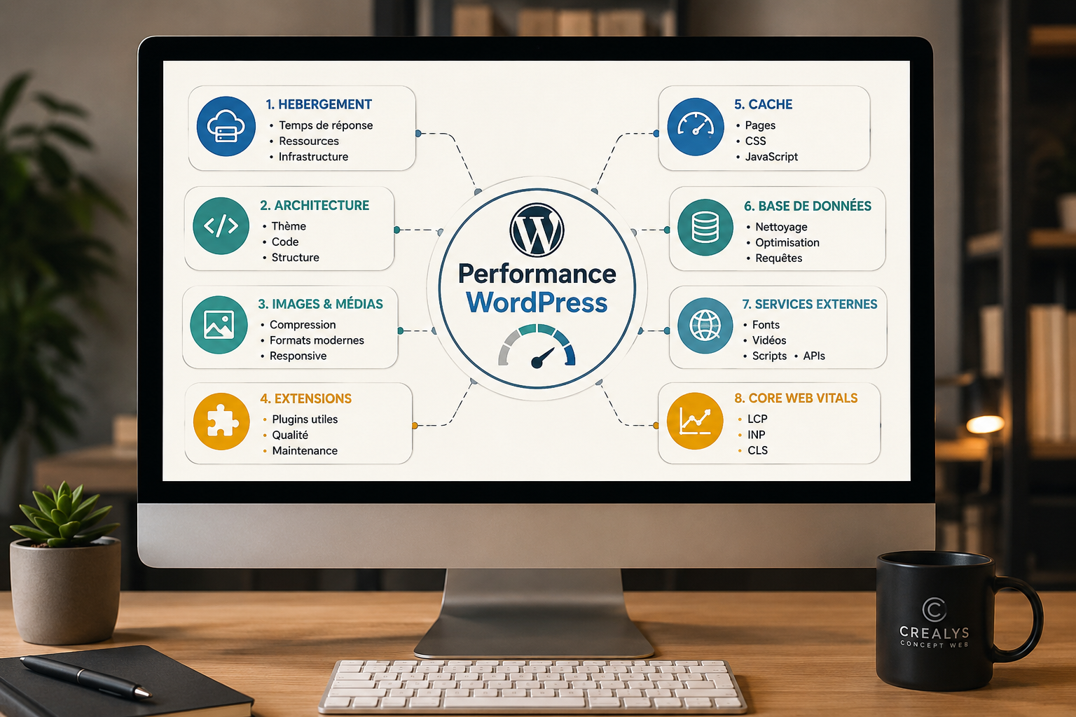 Performances WordPress pour répondre aux exigences du SEO et du GEO