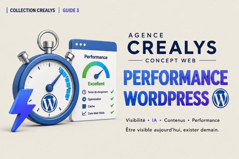 3 Crealys - Creation sites internet professionnels - Performances wordpress
