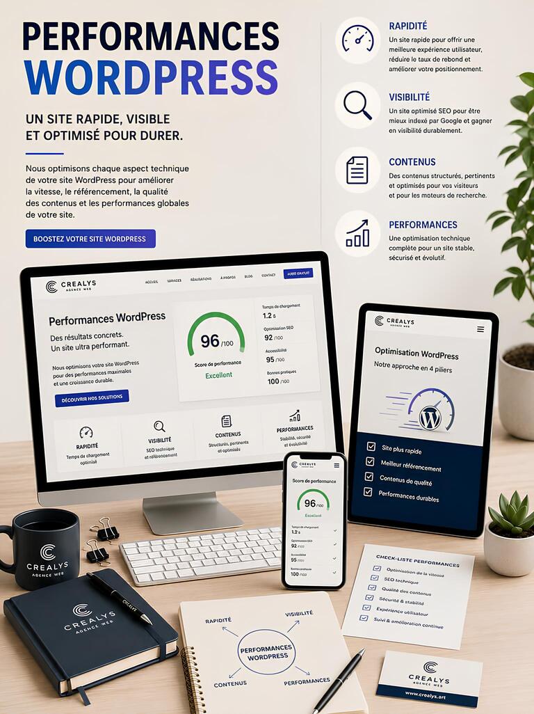 3 performances WordPress Un site rapide inspire confiance, facilite la navigation et améliore naturellement la visibilité
