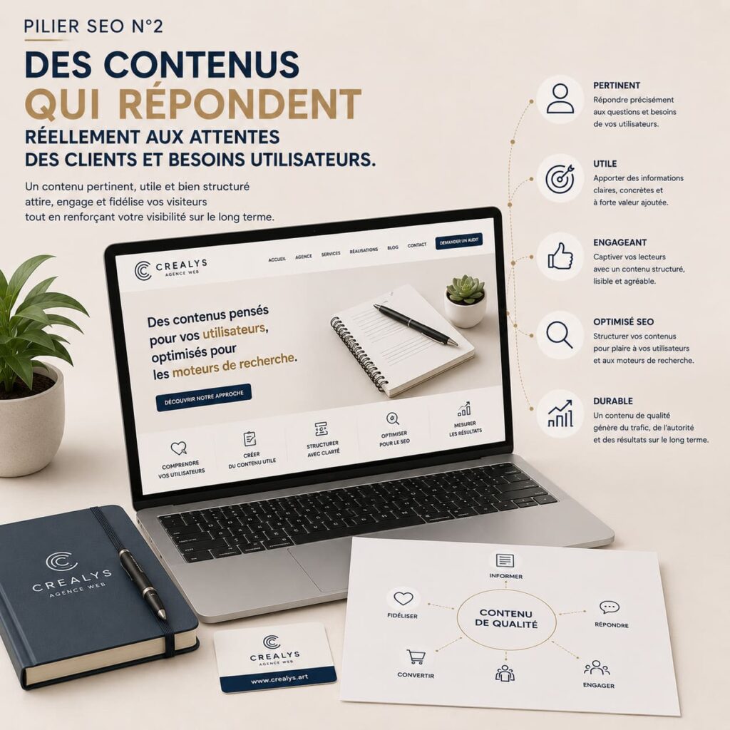 Des contenus qui répondent réellement aux attentes des clients et besoins utilisateurs