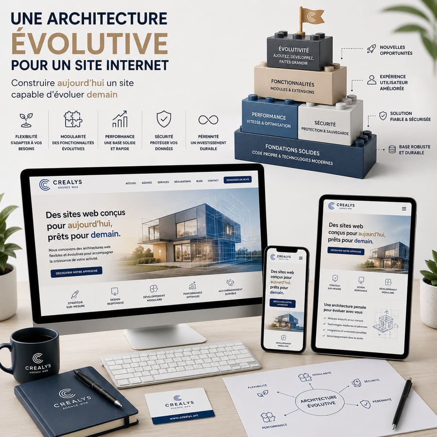 Une architecture évolutive - Construire aujourd'hui un site capable d'évoluer demain