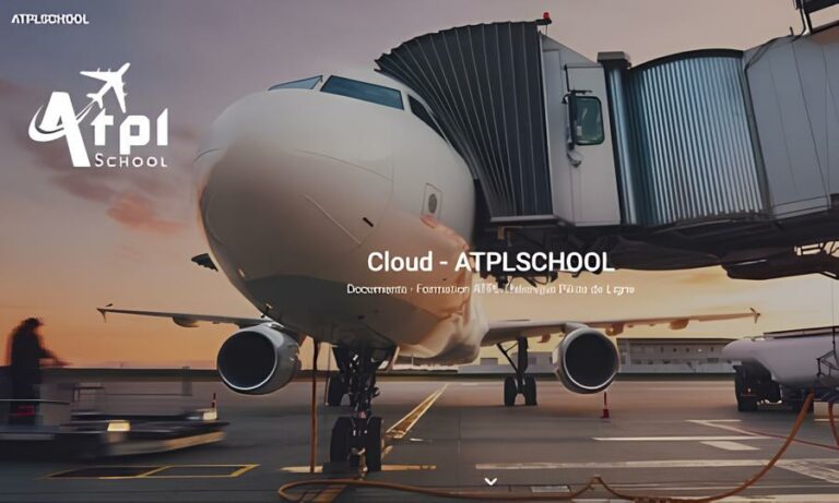 Création site internet Agence Crealys Montpellier - atplschool formation atpl theorique avion modules