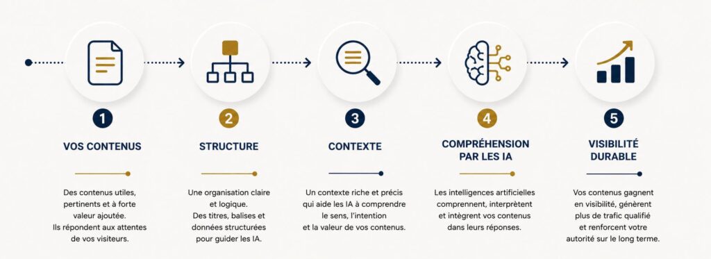 Comment les intelligences artificielles comprennent votre site Internet