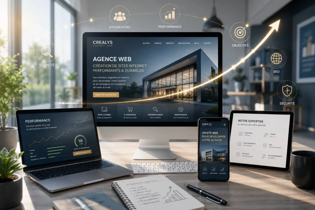 Guide-02 - Création d'une plateforme collaborative et d'une solution digitale sur mesure pour les entreprises par l'agence Crealys de Montpellier