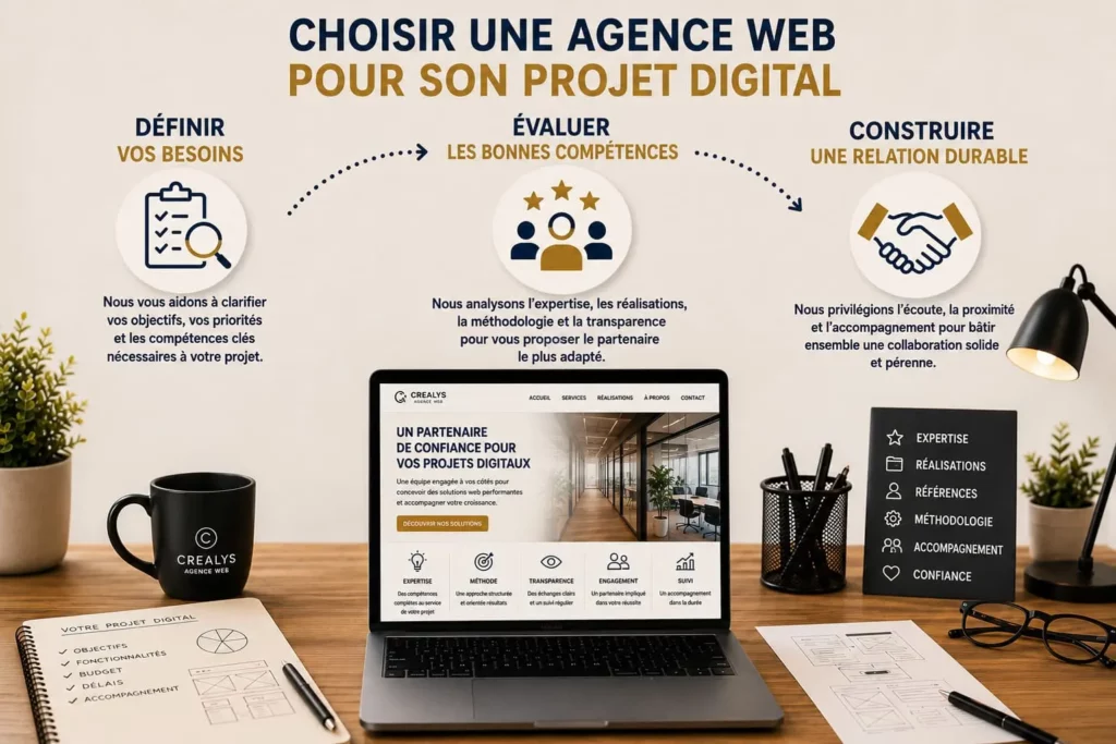 Guide 04-Choisir une agence Web pour son projet digital Comprendre avant de décider et construire