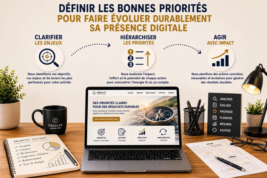 Guide-06 Définir les bonnes priorités pour faire évoluer durablement sa présence digitale