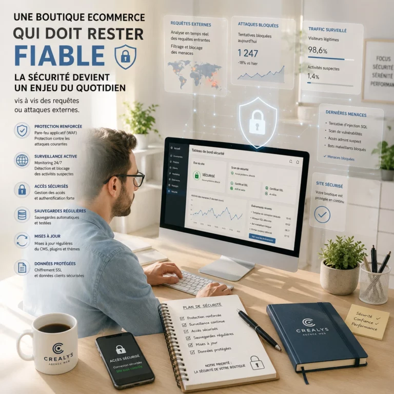 Une boutique ecommerce doit être protegée contre le requetes et attaques externes