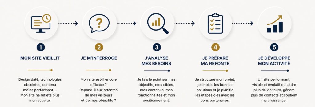 Votre site Internet vous accompagne t-il encore dans le développement de votre entreprise