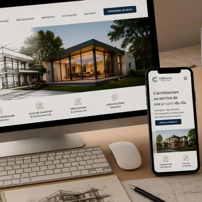 5. Agence Crealys Concept web Montpellier - Cabinet architecture